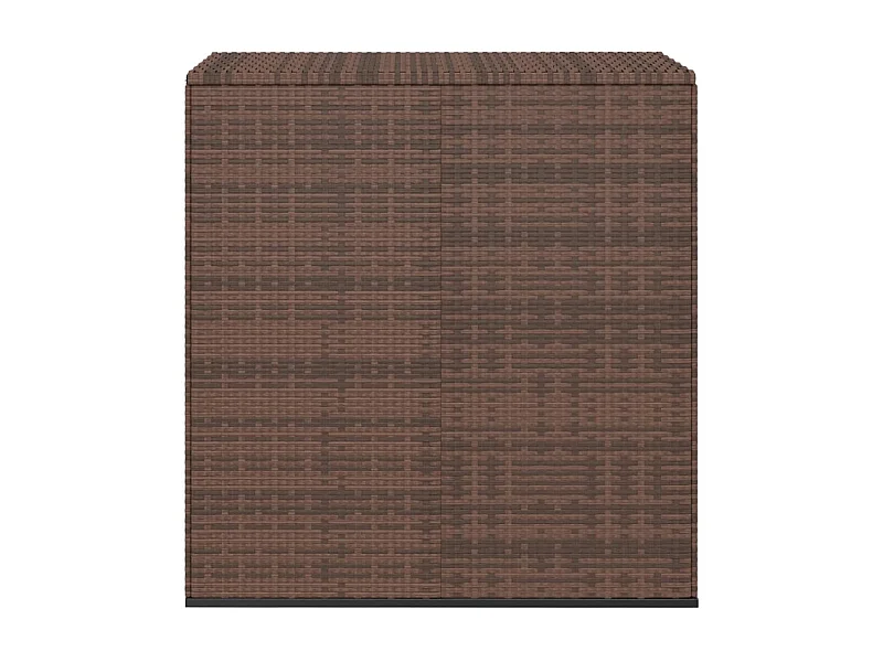 Evans  Tuinbox 100x49x103,5 cm polyetheen rattan bruin