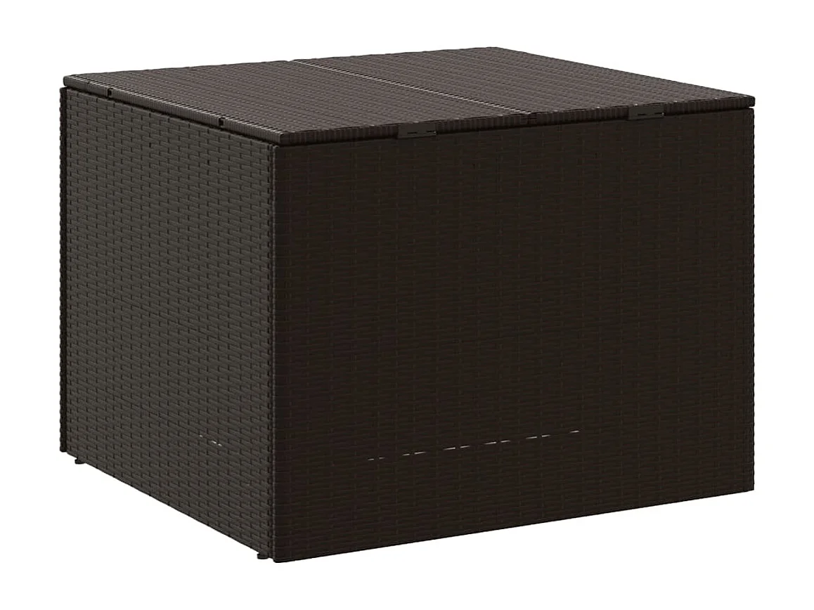 Dorian  Tuinbox 291 L poly rattan bruin