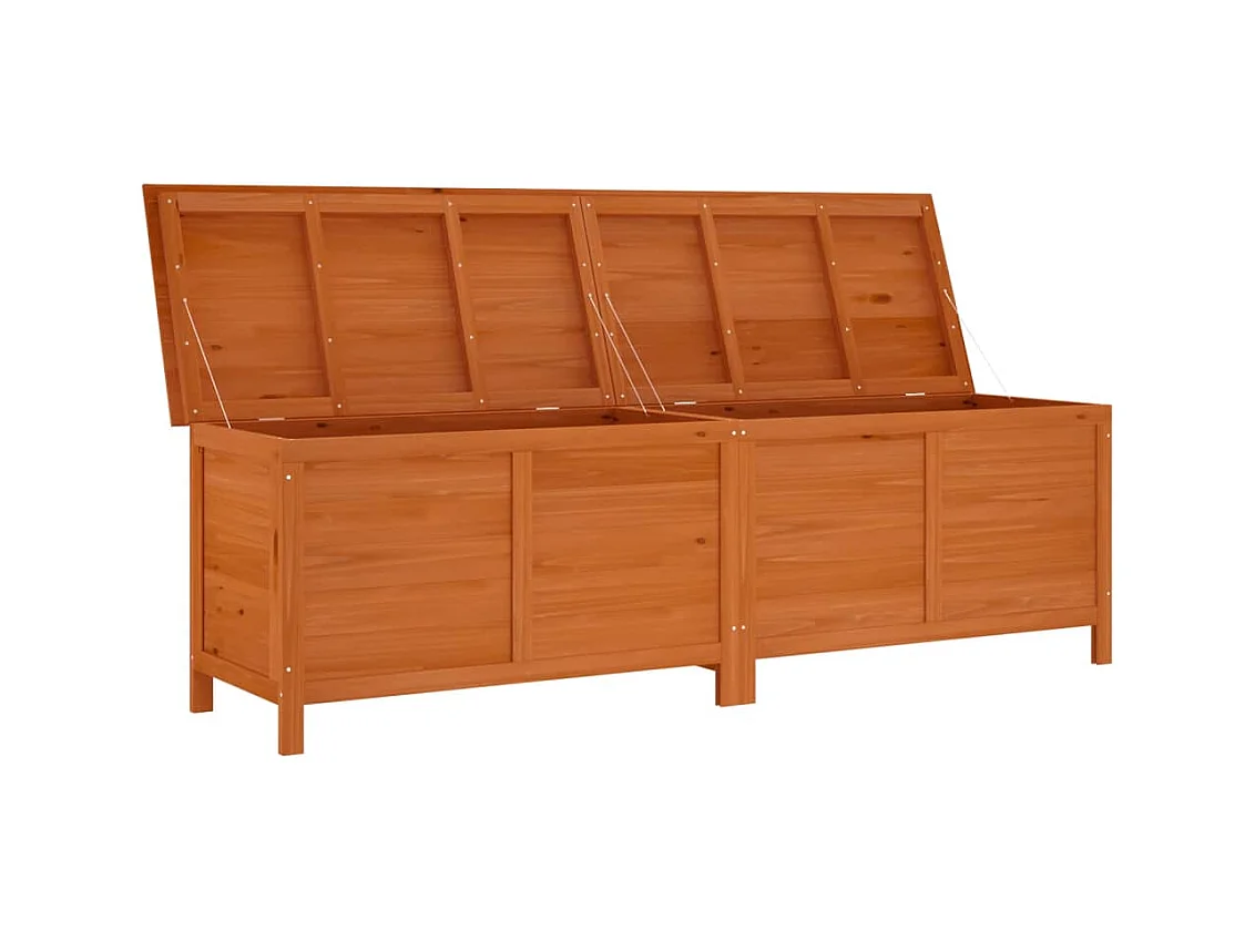 Reinald  Tuinbox 198,5x50x56,5 cm massief vurenhout bruin