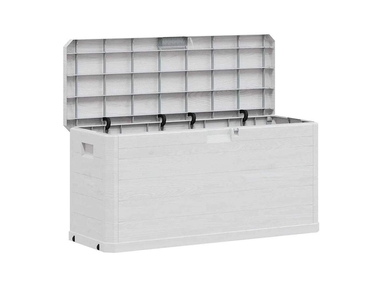 Dorian  Boîte de rangement de jardin 280 L Gris clair