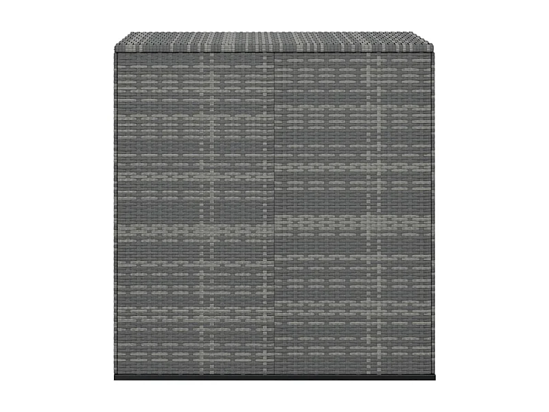 Evans  Tuinbox 100x49x103,5 cm polyetheen rattan grijs