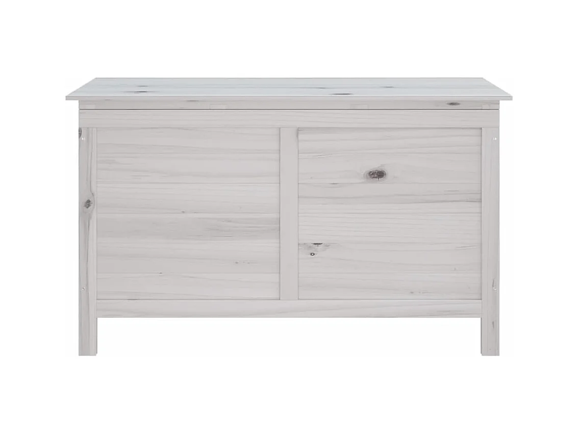 Reinald  Tuinbox 99x49,5x58,5 cm massief vurenhout wit