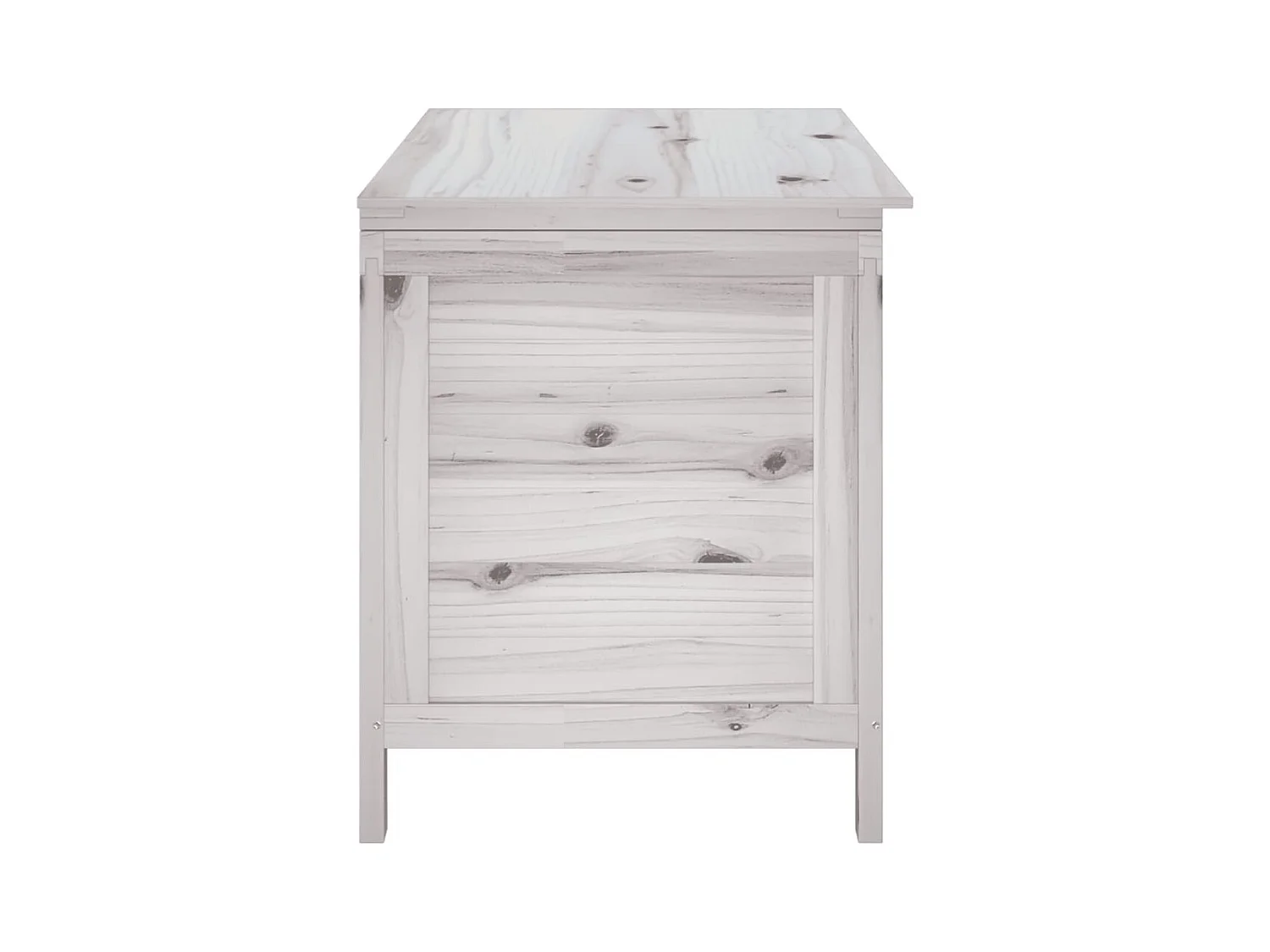 Reinald  Tuinbox 99x49,5x58,5 cm massief vurenhout wit