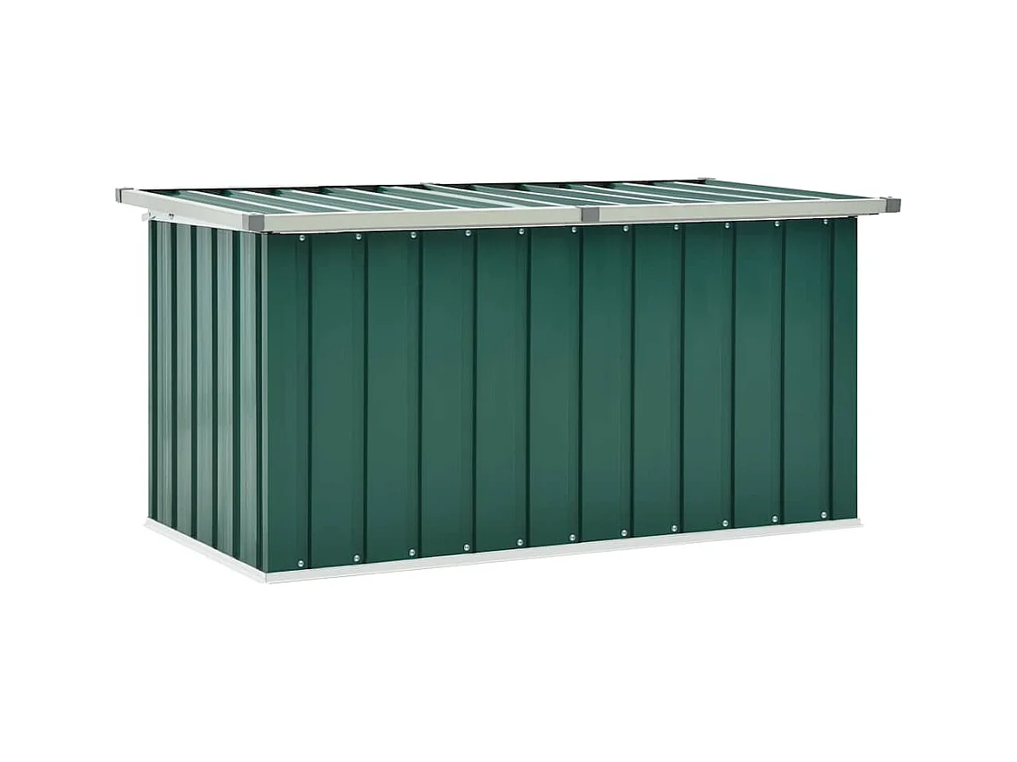Nancy  Coffre de rangement de jardin Vert 129x67x65 cm