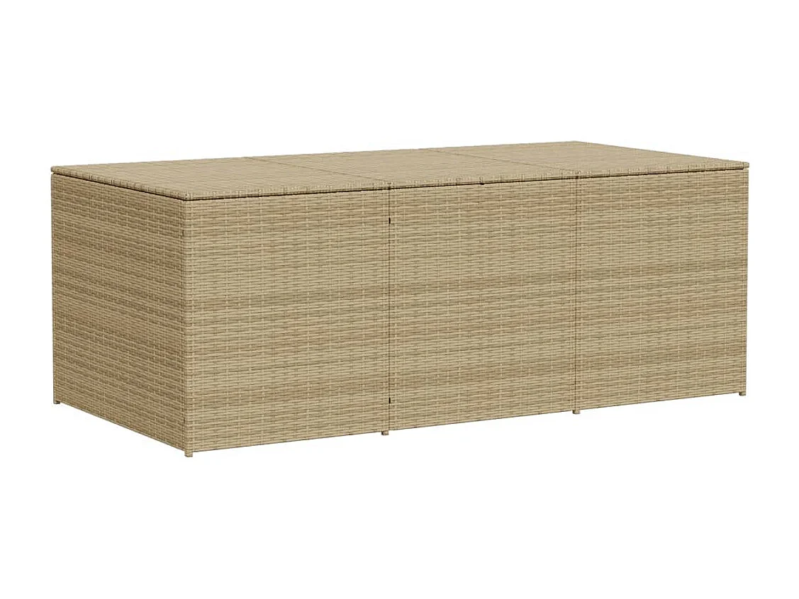 Dorian  Tuinbox 984 L poly rattan gemengd beige