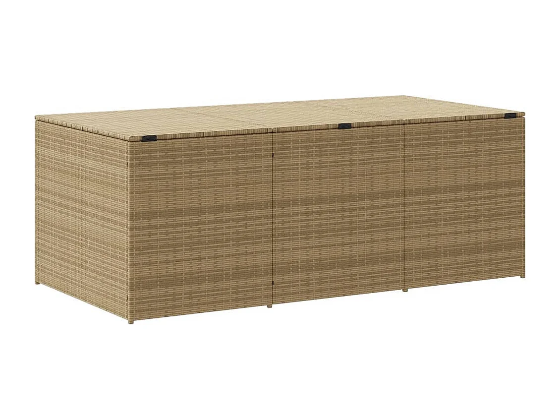 Dorian  Tuinbox 984 L poly rattan gemengd beige