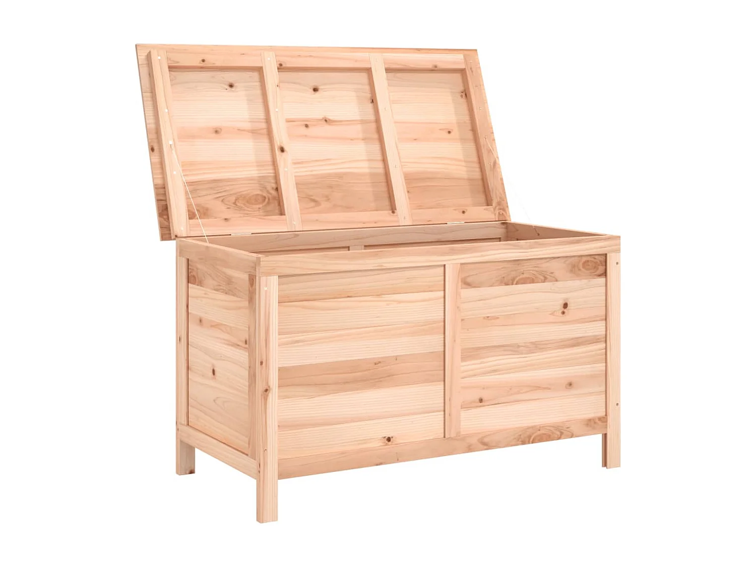 Reinald  Kussenbox 99x50x56,5 cm massief vurenhout