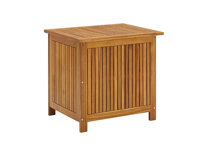 Lioen  Boîte de rangement de jardin 60x50x58 cm Bois d'acacia solide