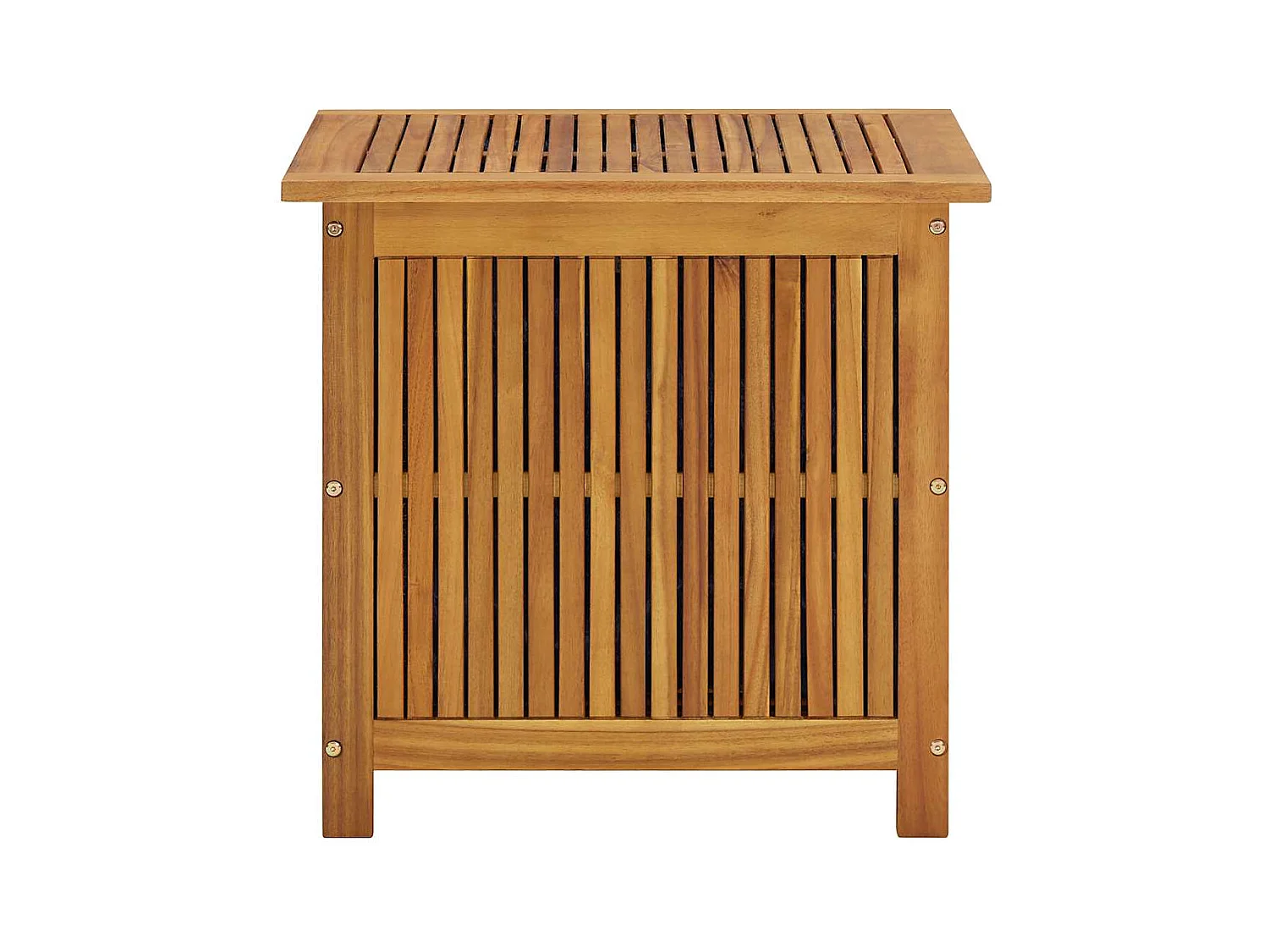 Lioen  Boîte de rangement de jardin 60x50x58 cm Bois d'acacia solide