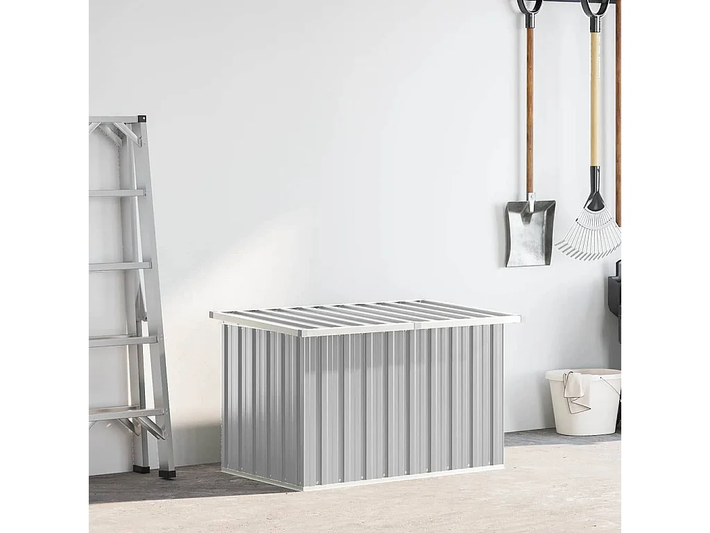 Nancy  Boîte de rangement de jardin Gris 109x67x65 cm