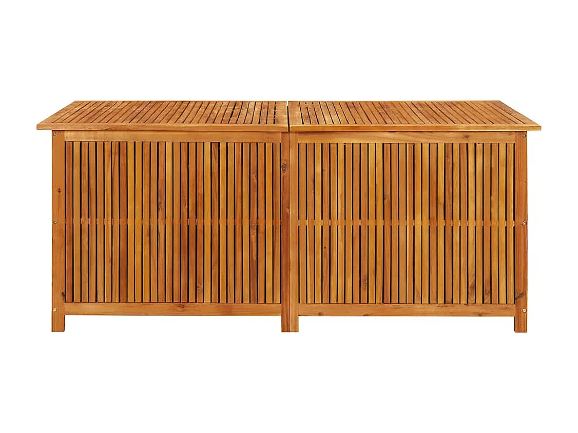 Lioen  Boîte de rangement de jardin 175x80x75 cm Bois d'acacia solide