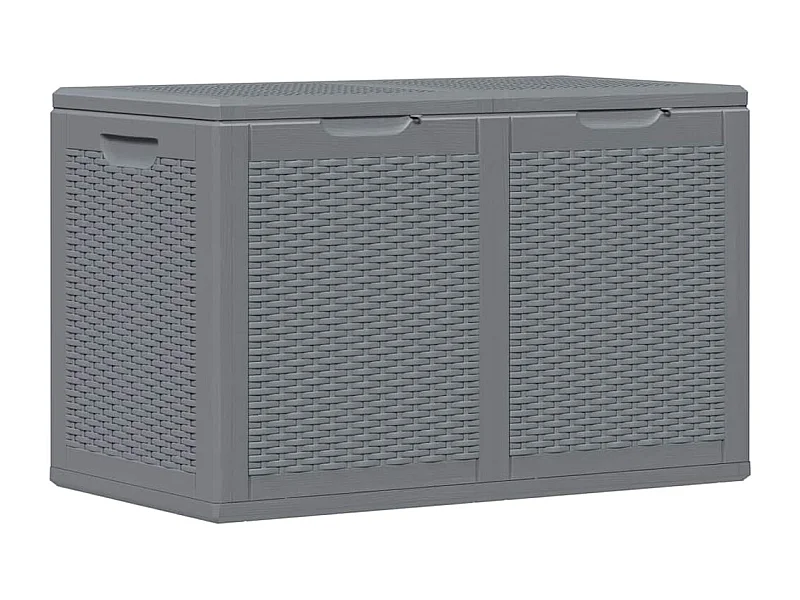 Drumkeeran  Tuinbox 180 L PP rattan grijs