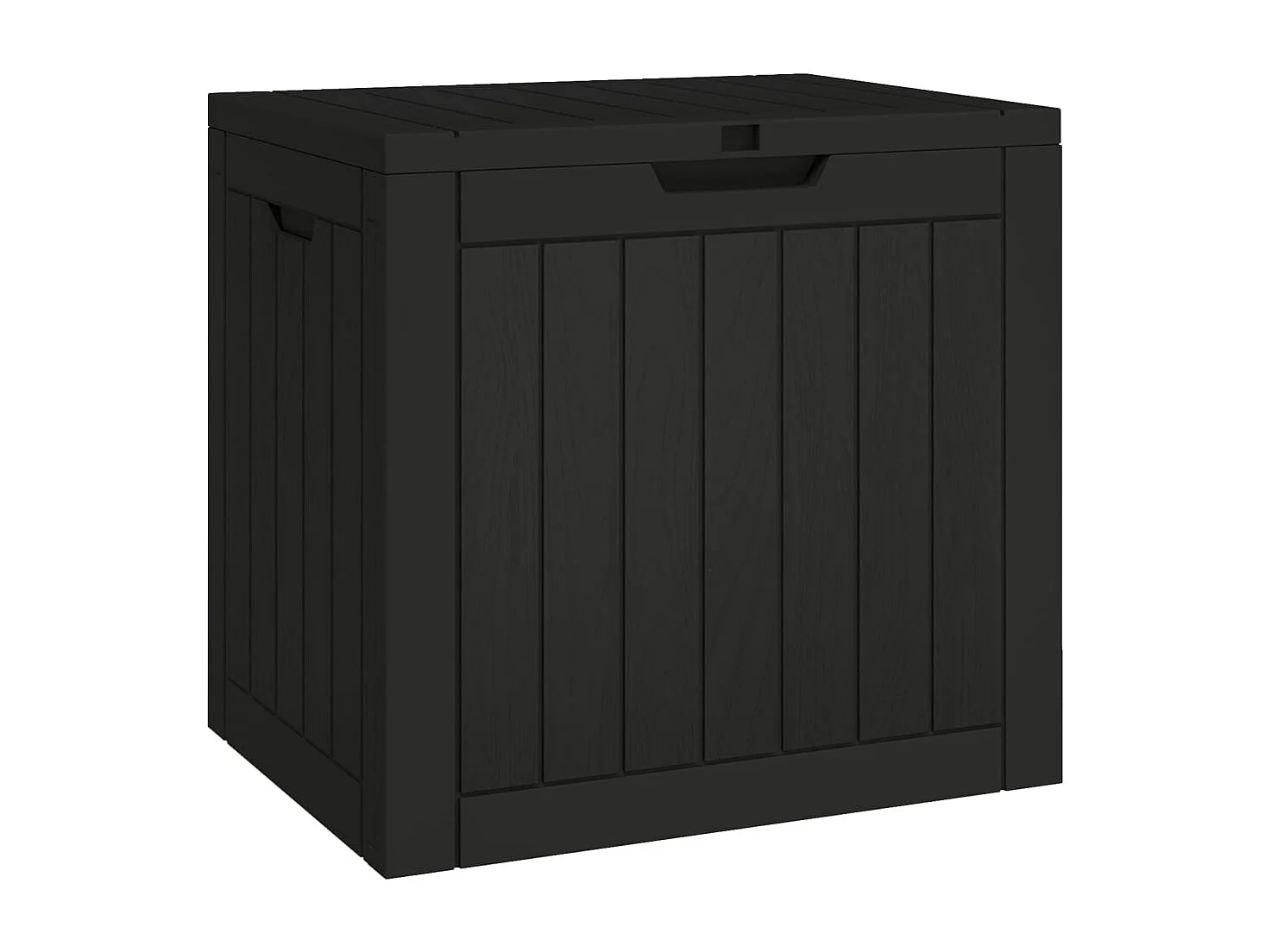 Champlin  Tuinbox 55,5x43x53 cm polypropeen zwart