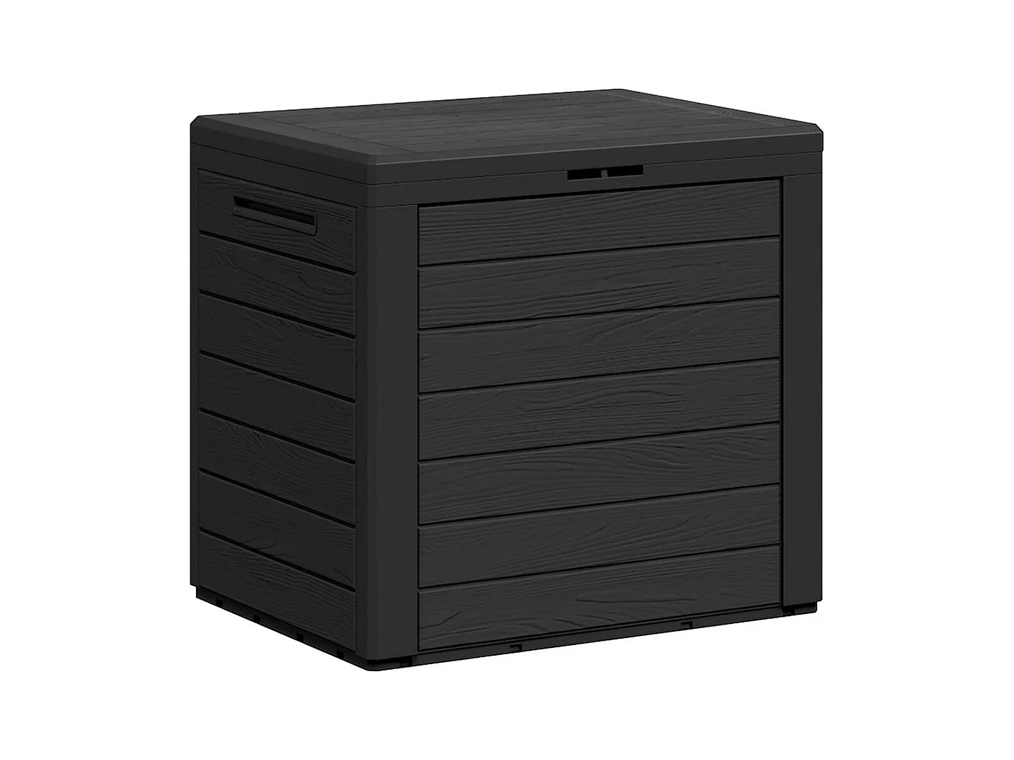 Cagnes-sur-Mer  Boîte de stockage jardin Anthracite 58,5x46x55 cm Polypropylène