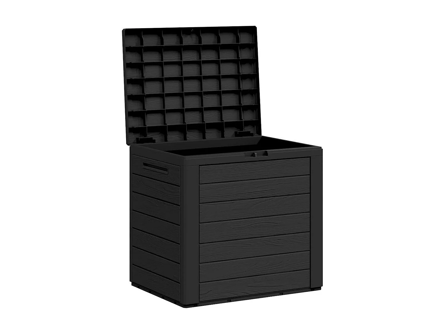 Cagnes-sur-Mer  Boîte de stockage jardin Anthracite 58,5x46x55 cm Polypropylène