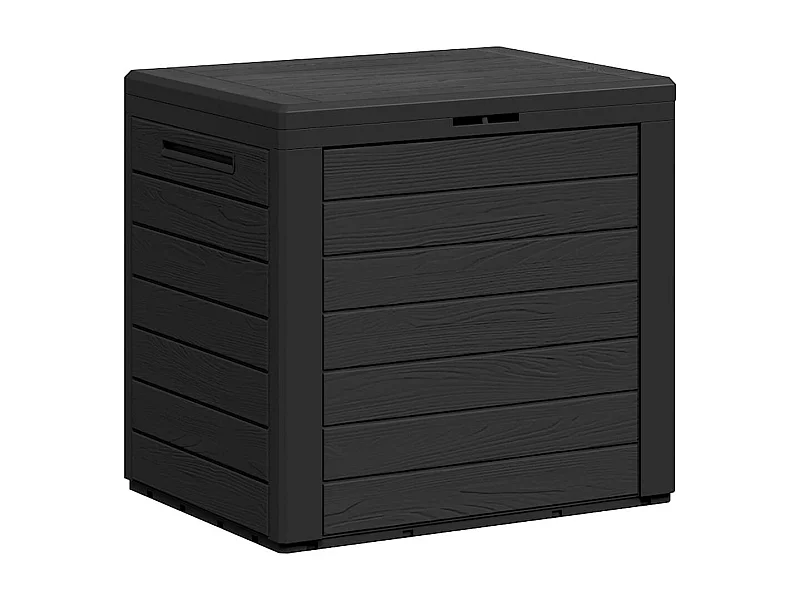 Cagnes-sur-Mer  Boîte de stockage jardin Anthracite 58,5x46x55 cm Polypropylène