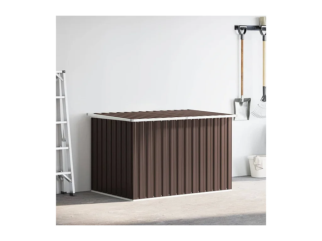 Nancy  Boîte de rangement de jardin Marron 171x99x93 cm