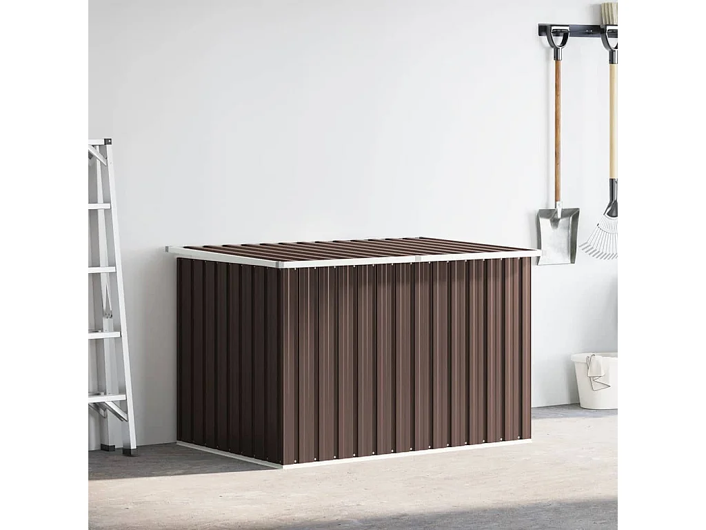 Nancy  Boîte de rangement de jardin Marron 171x99x93 cm