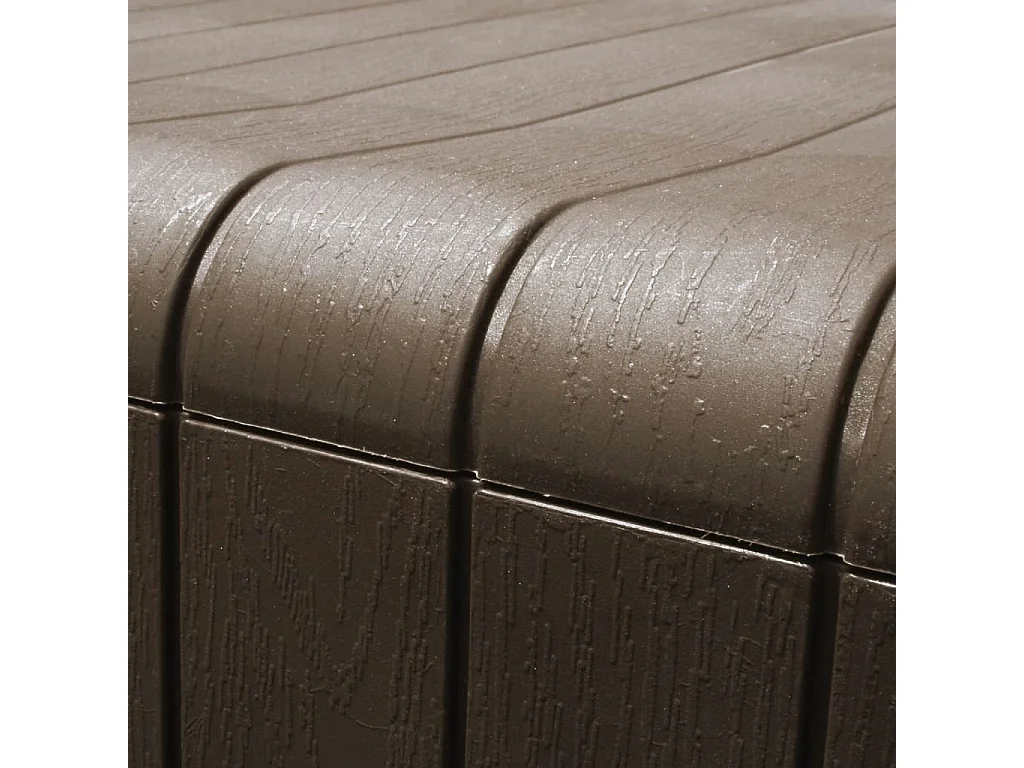Garden Furniture -  Caja de cojines marrón 270 L 117x45,5x57,5 cm