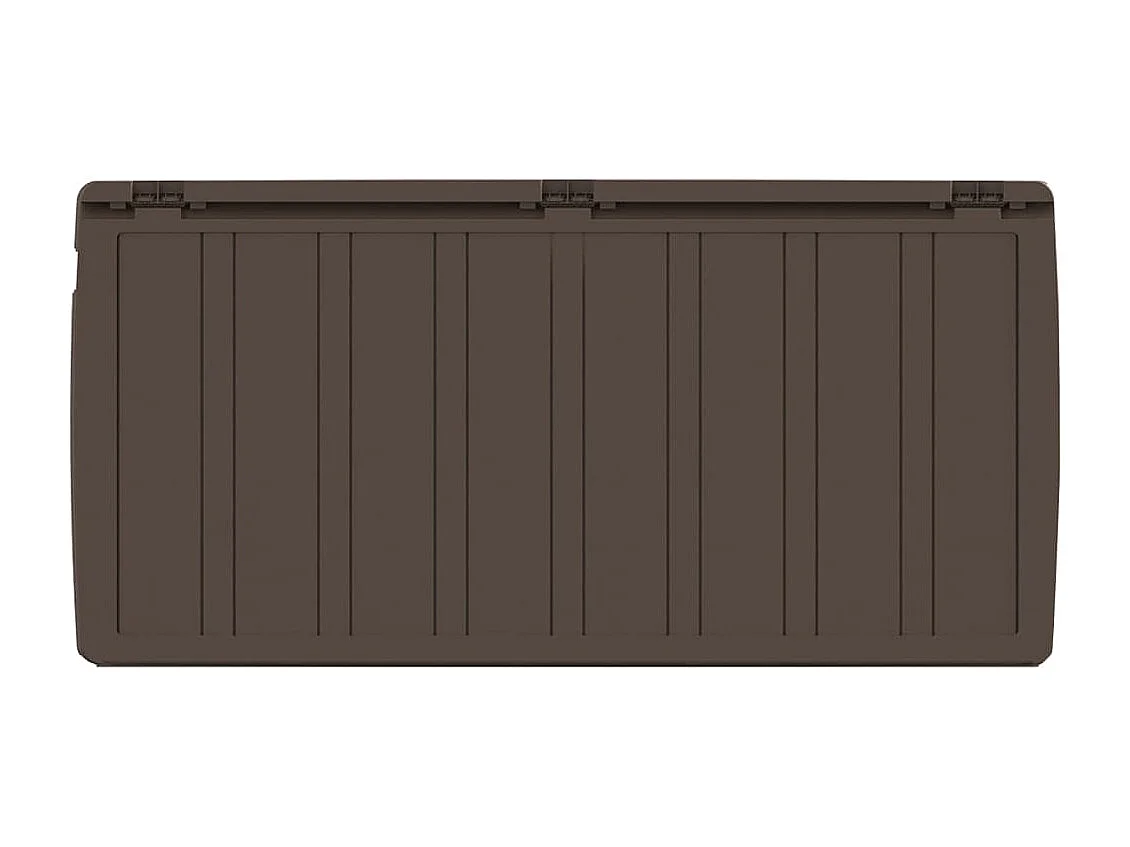 Garden Furniture -  Boîte à coussins Marron 117x45,5x57,5 cm 270 L