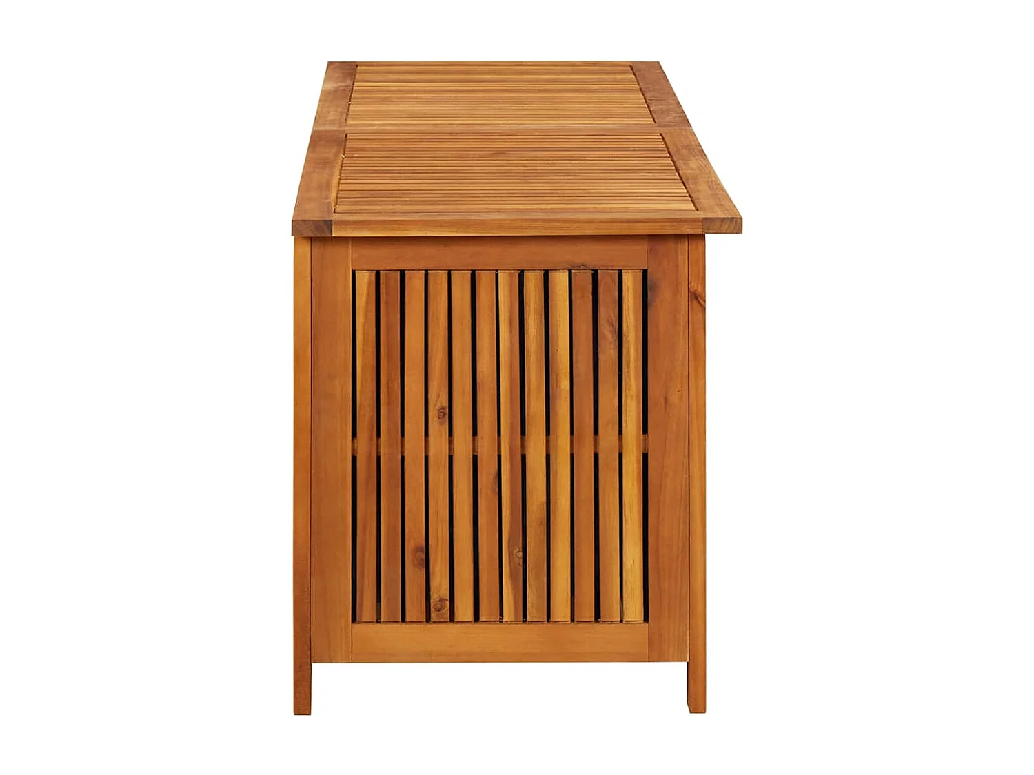Lioen  Boîte de rangement de jardin 150x50x58 cm Bois d'acacia solide