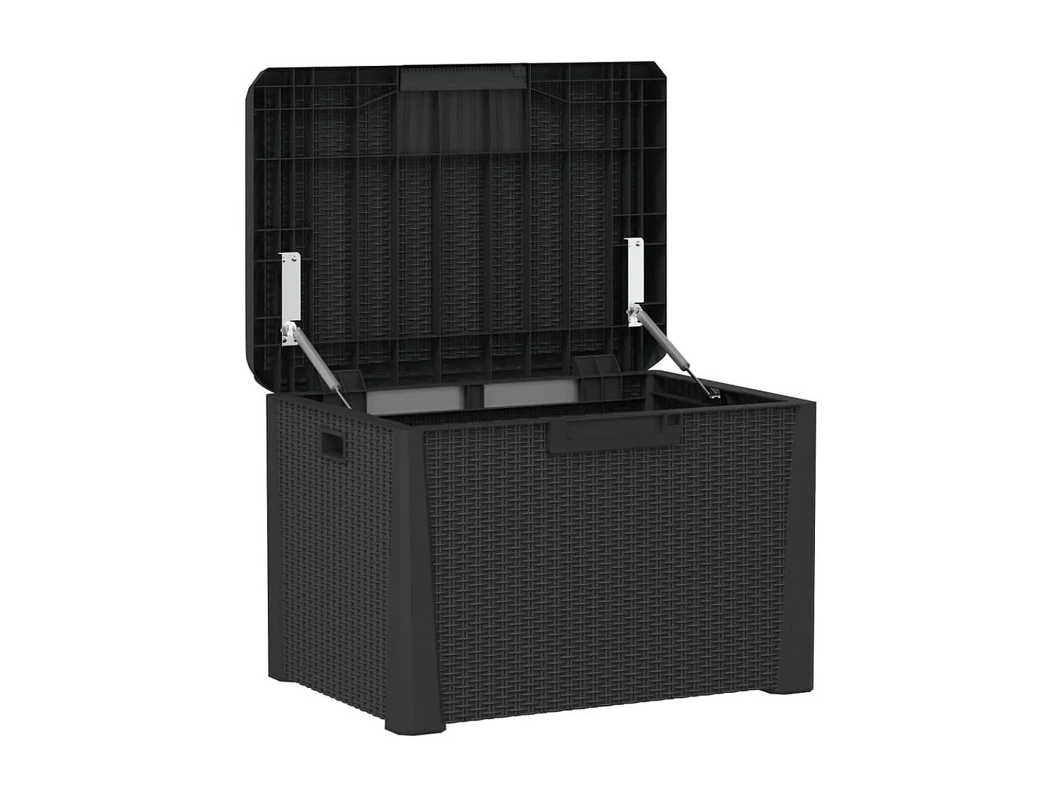 Ladue  Boîte de rangement de jardin anthracite 125 L PP