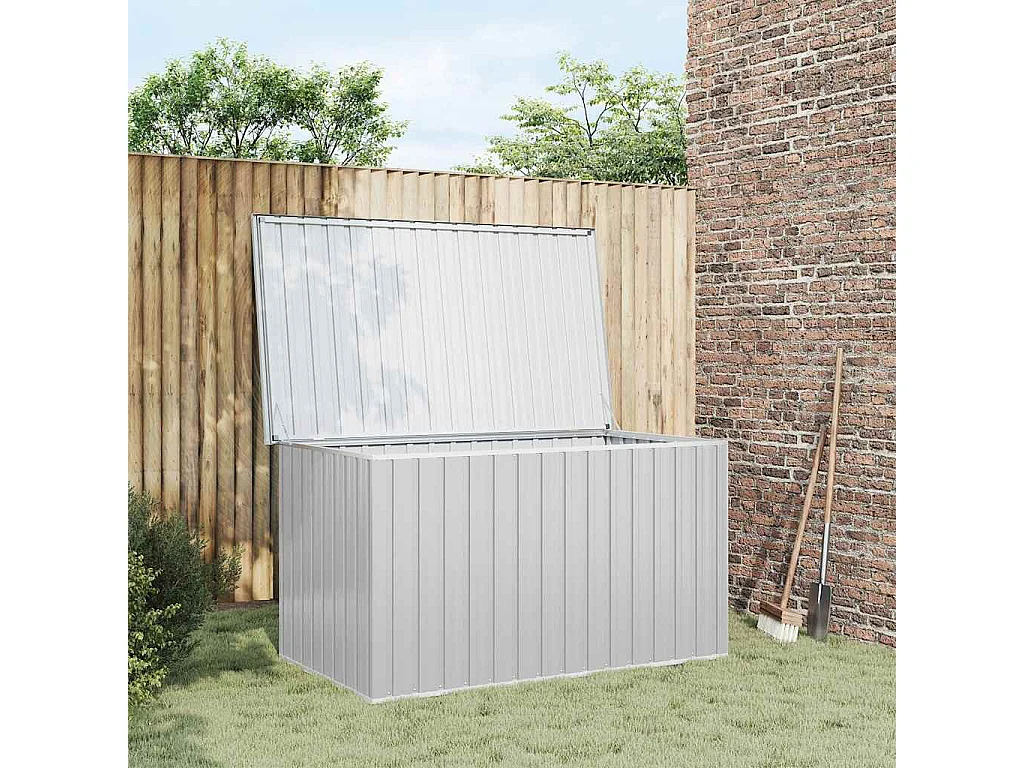 Nancy  Boîte de rangement de jardin Gris 171x99x93 cm