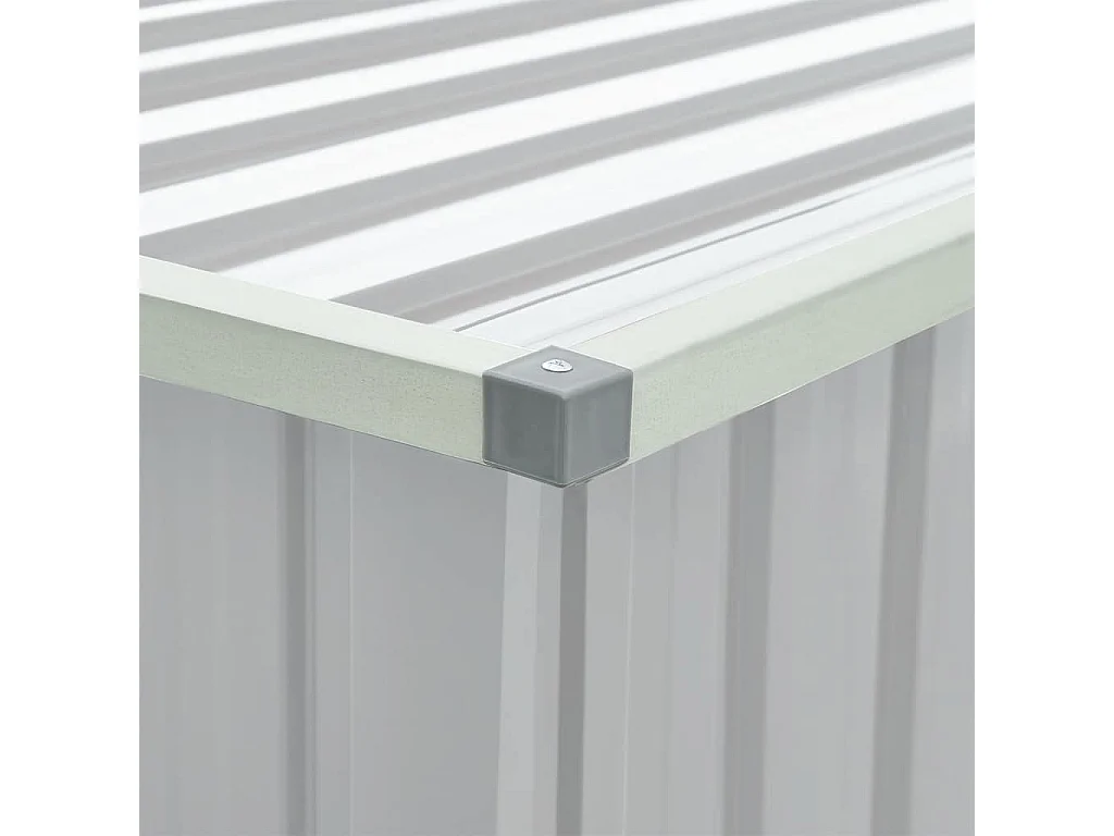 Nancy  Boîte de rangement de jardin Gris 171x99x93 cm