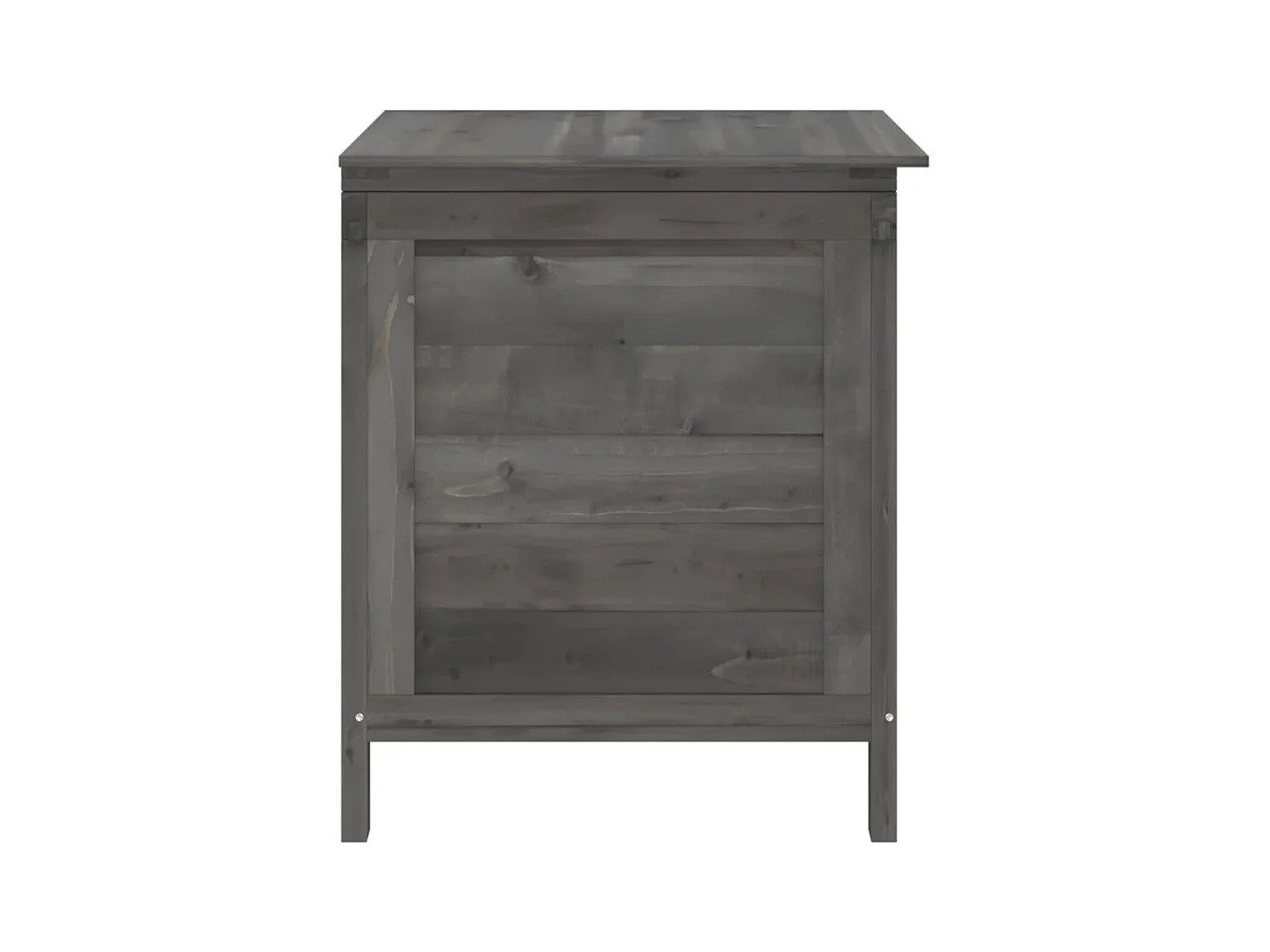 Reinald  Tuinbox 50x49x56,5 cm massief vurenhout antracietkleurig