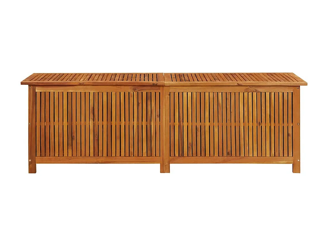 Lioen  Boîte de rangement de jardin 175x50x58 cm Bois d'acacia solide