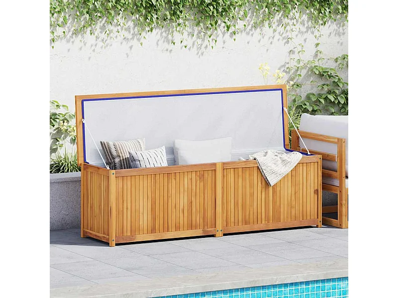 Dorchester  Boîte de jardin 175x50x55 cm Bois massif de teck