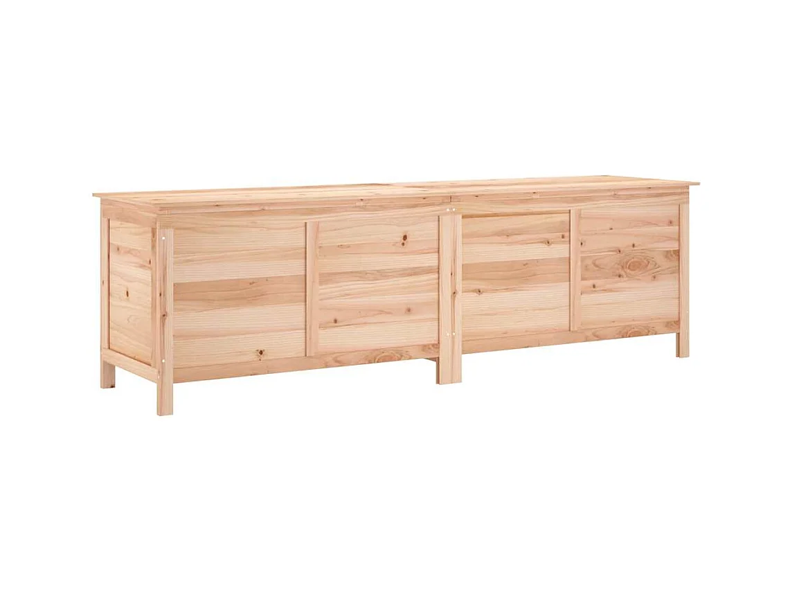Reinald  Boîte de rangement de jardin 198,5x50x56,5 cm bois massif sapin