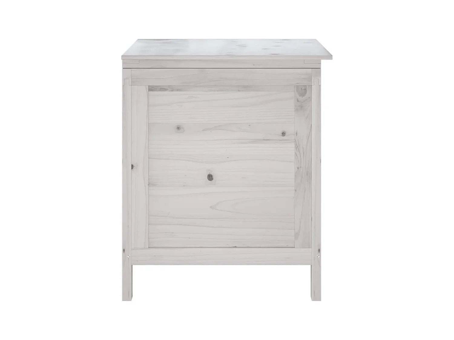 Reinald  Tuinbox 50x49x56,5 cm massief vurenhout wit