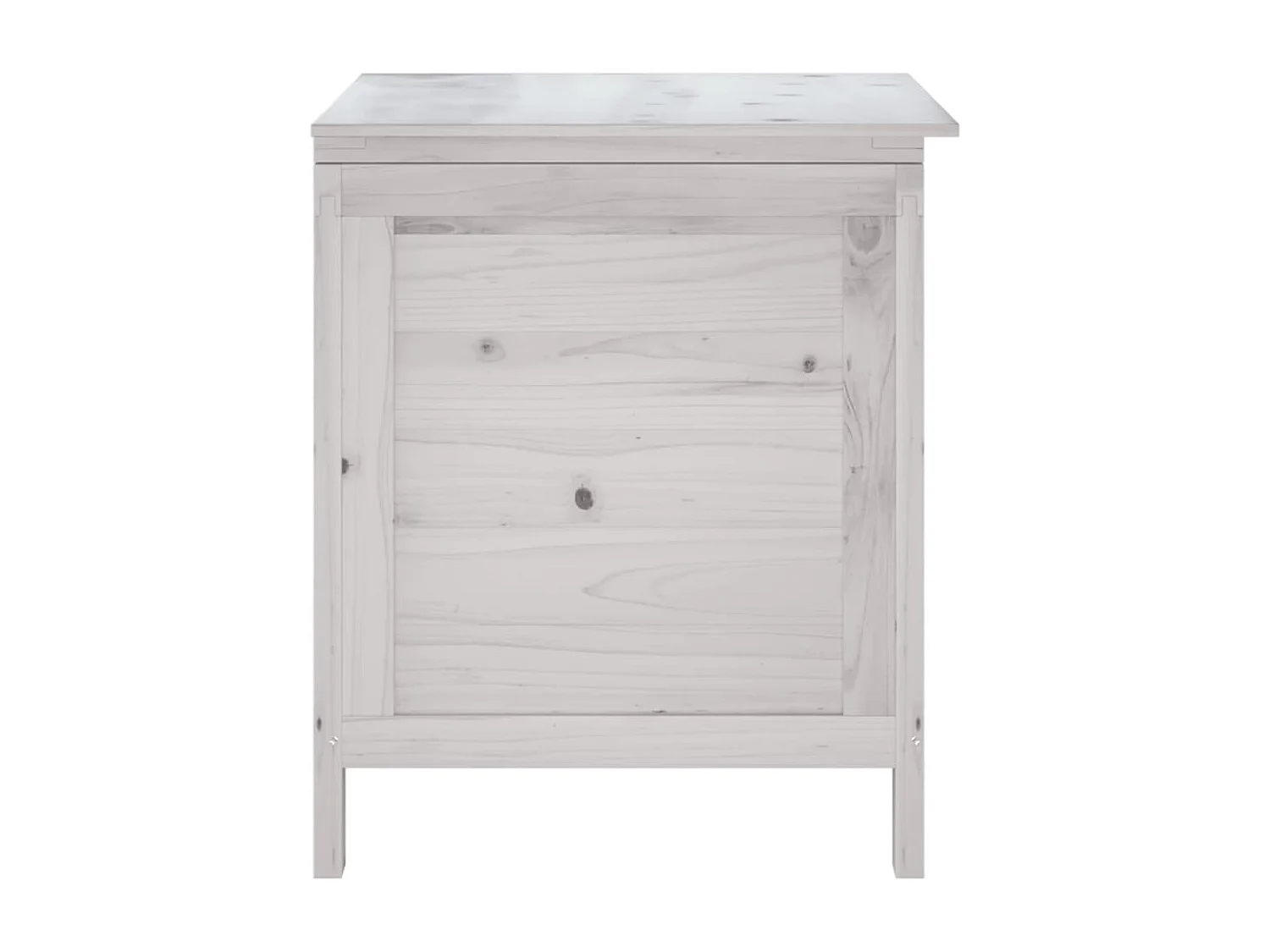 Reinald  Tuinbox 50x49x56,5 cm massief vurenhout wit