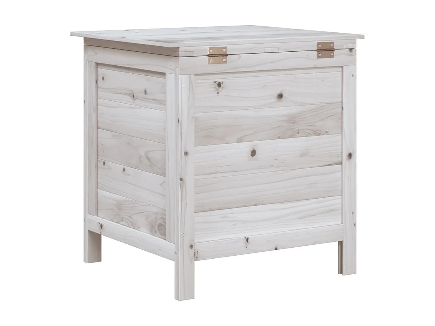 Reinald  Tuinbox 50x49x56,5 cm massief vurenhout wit