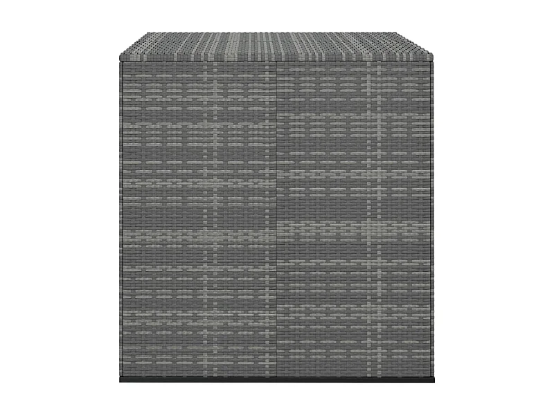 Evans  Tuinbox 100x97,5x104 cm polyetheen rattan grijs