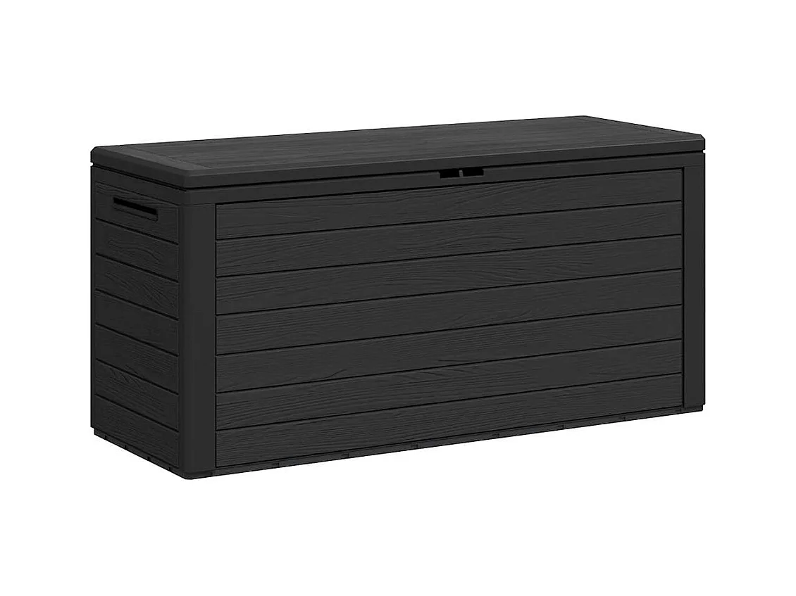 Cagnes-sur-Mer  Boîte de rangement de jardin Anthracite 116x44x55 cm