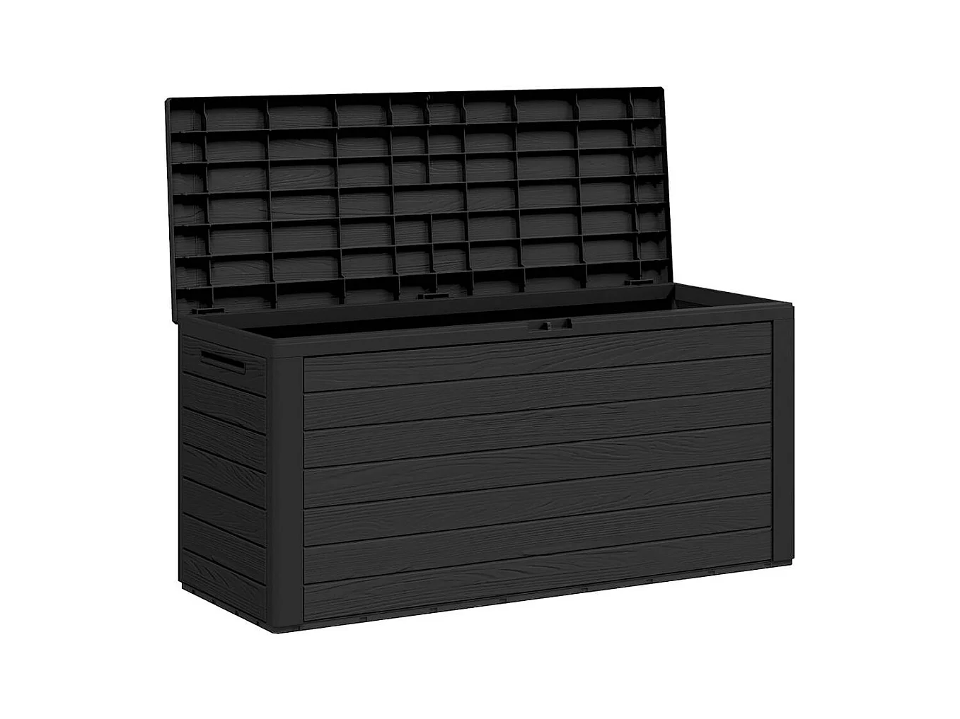 Cagnes-sur-Mer  Boîte de rangement de jardin Anthracite 116x44x55 cm