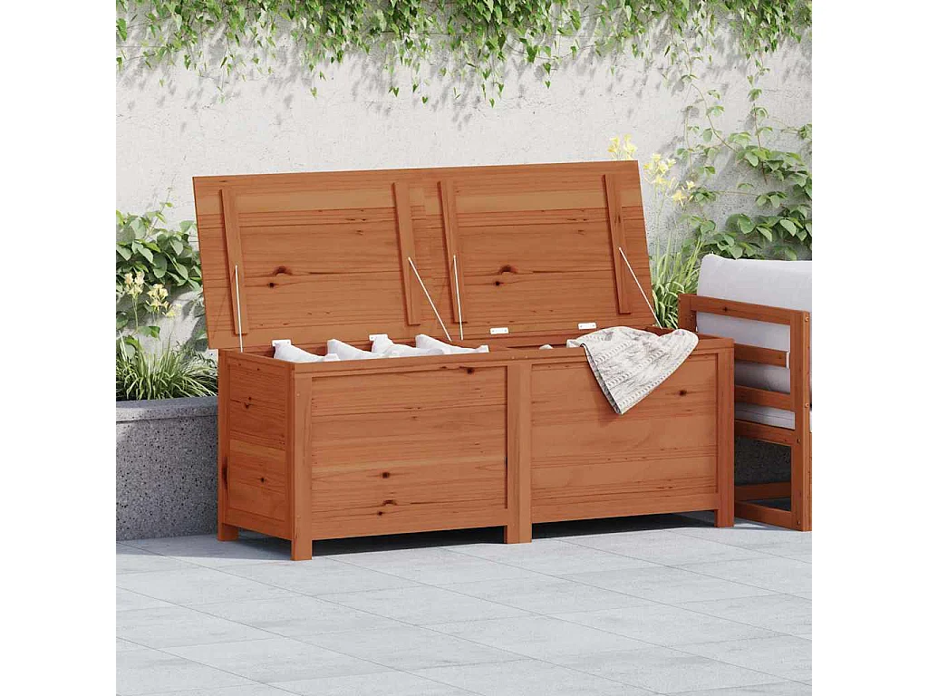 Keegan  Kussenbox 150x50x56 cm massief vurenhout bruin
