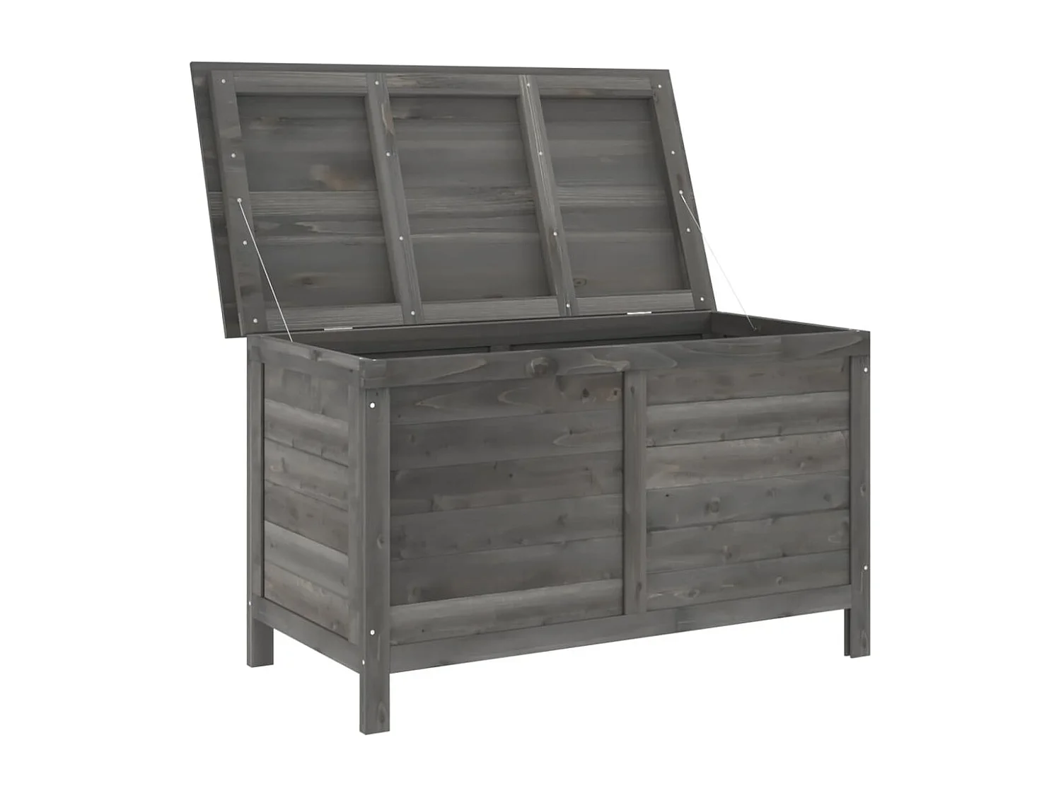 Reinald  Tuinbox 99x49,5x58,5 cm massief vurenhout antracietkleurig