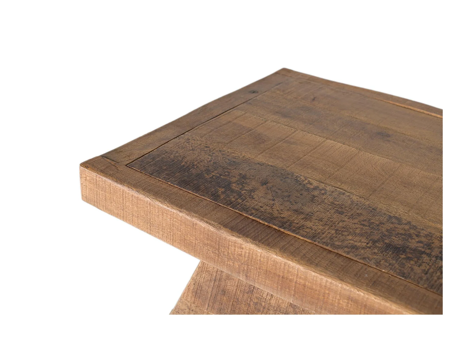 Table basse rectangulaire en bois de manguier naturel