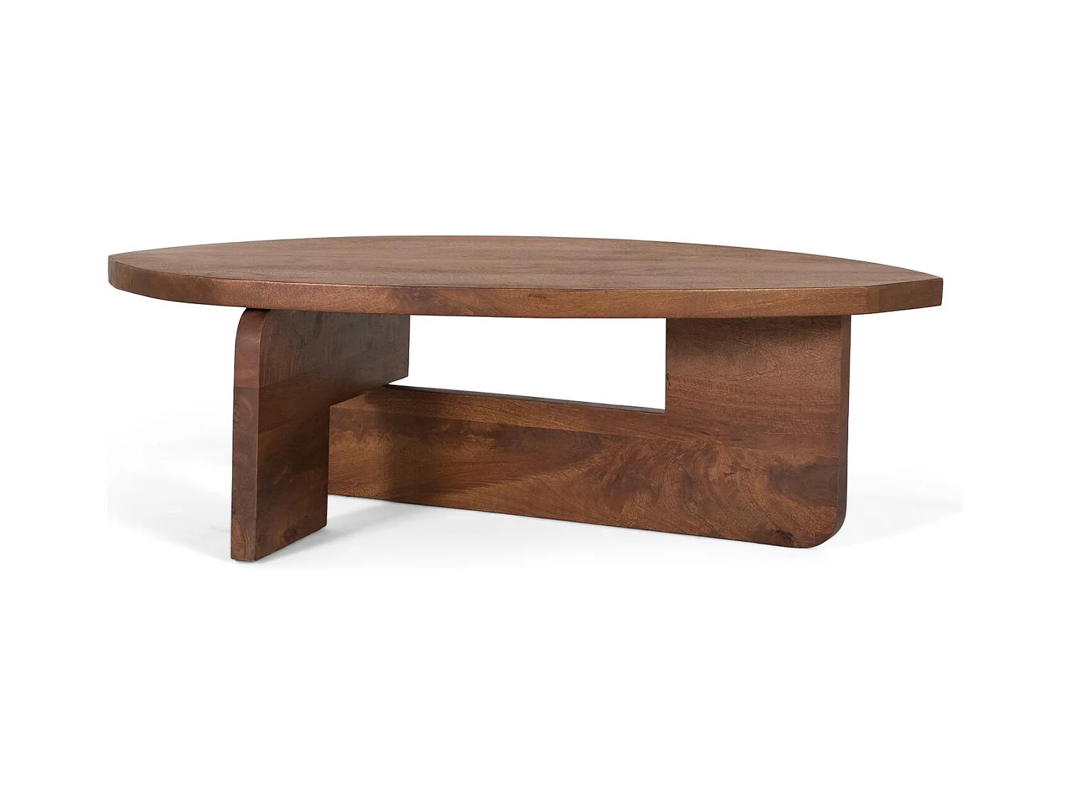 Table basse en bois de manguier