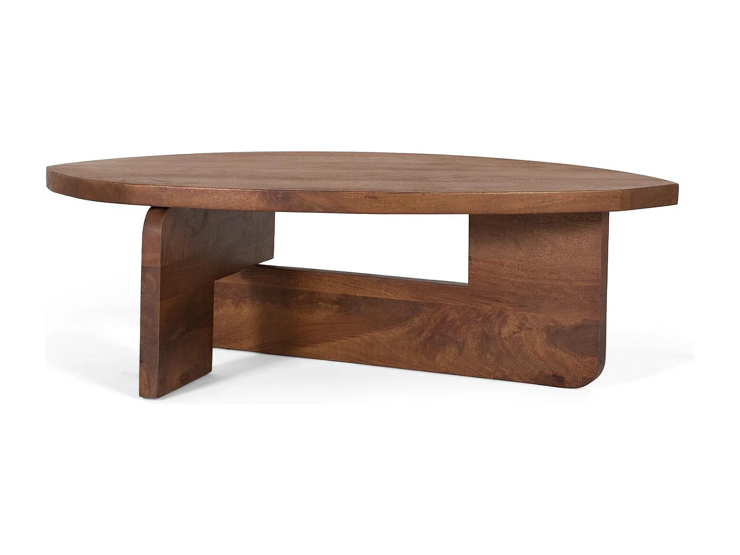 Table basse en bois de manguier