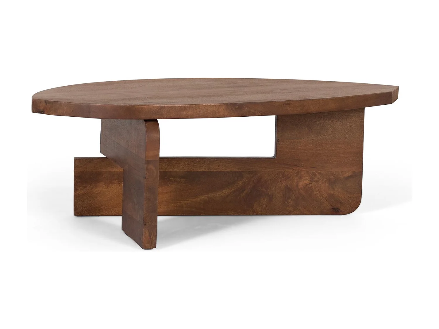 Table basse en bois de manguier