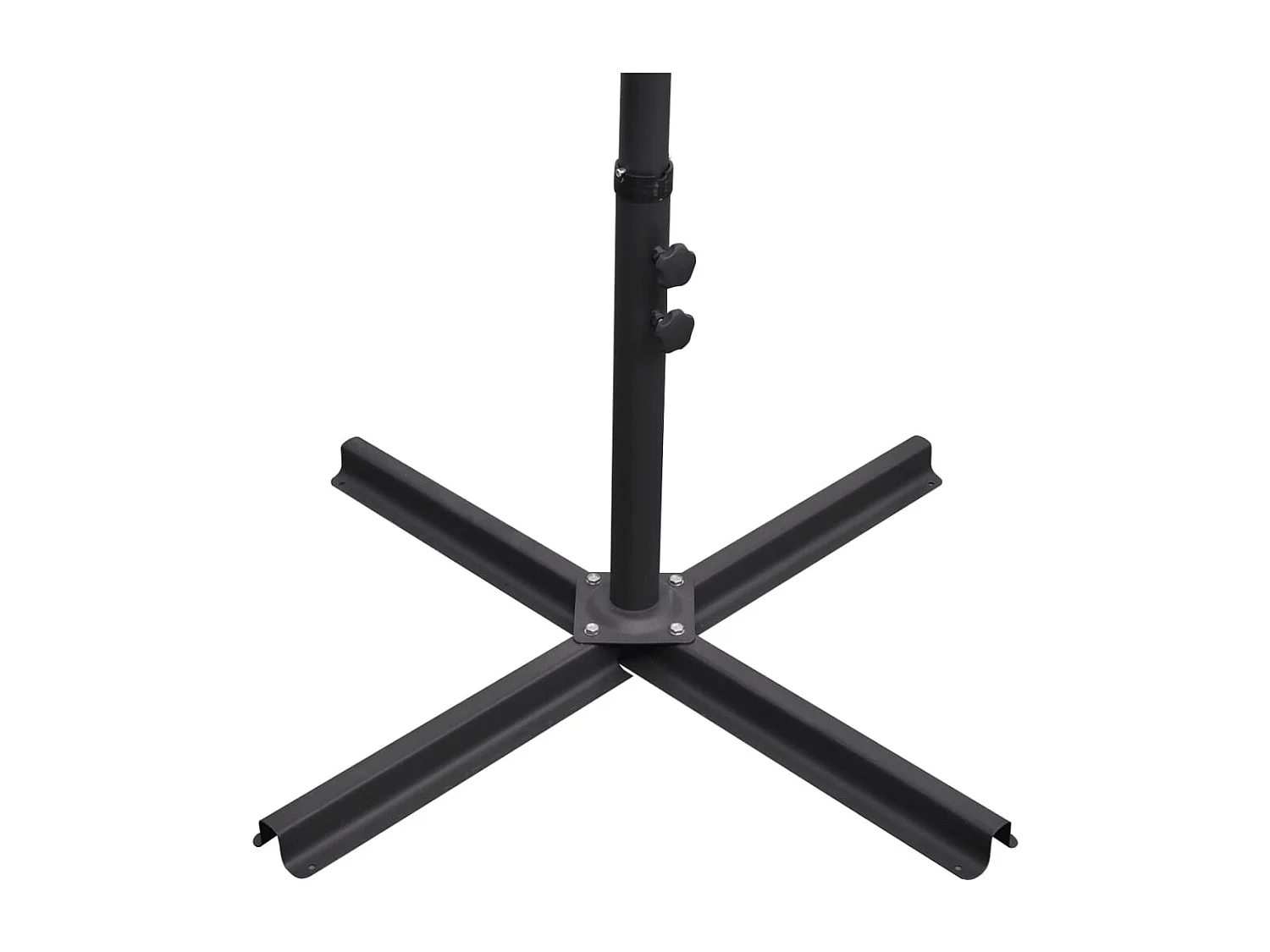 Kristine Marie  Zweefparasol 3 m blauw