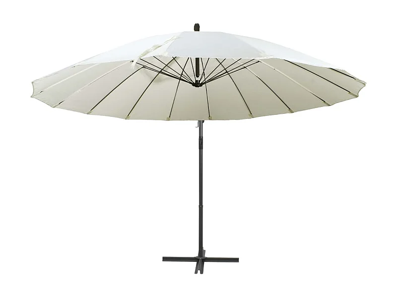 Lapua  Zweefparasol met aluminium paal 3 m wit