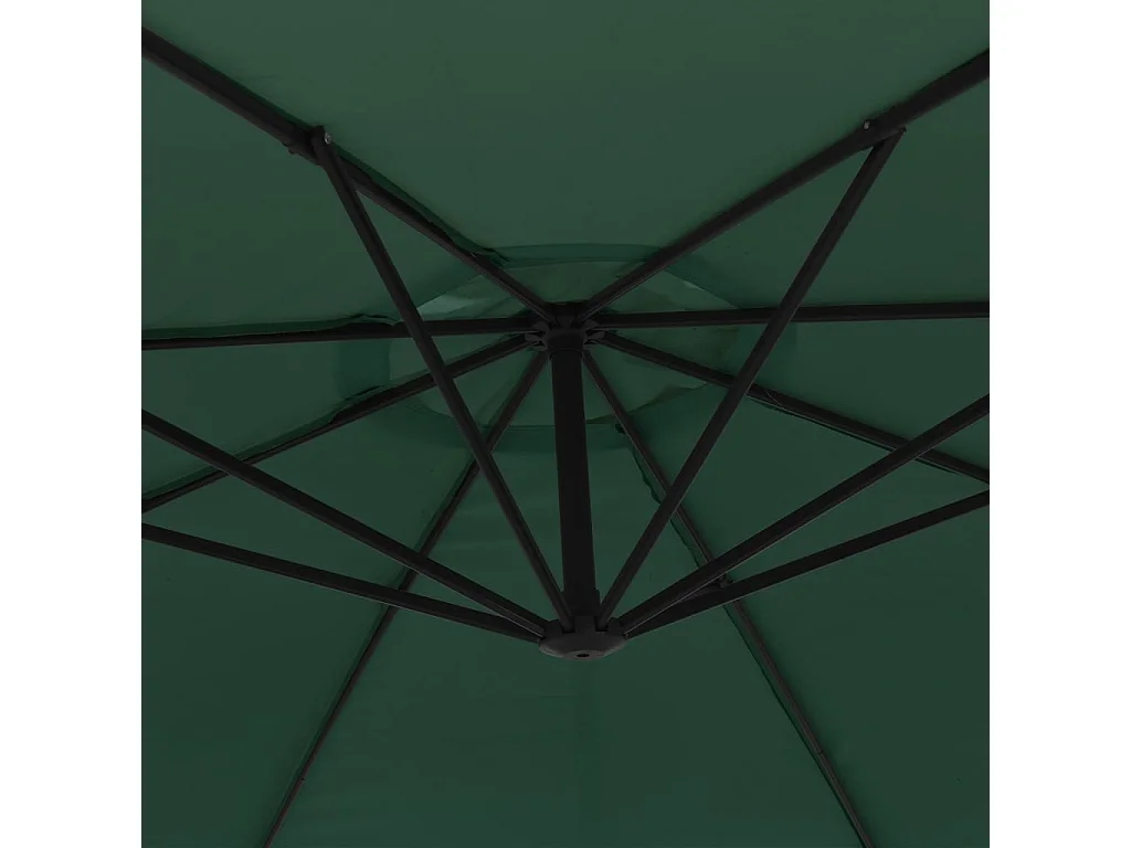Jake Dean  Zweefparasol 3,5 m groen