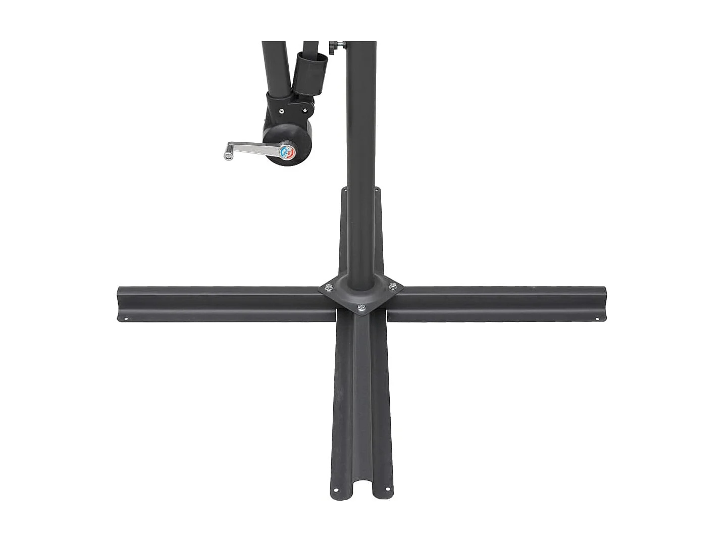 Lapua  Parasol suspendu avec poteau terre cuite 3 m