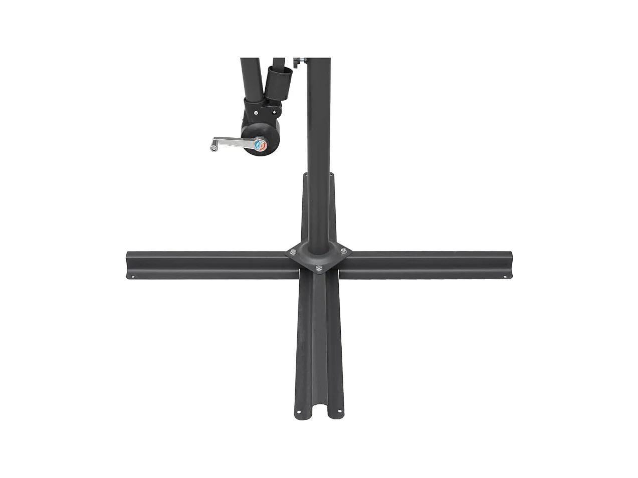 Lapua  Zweefparasol met aluminium paal 3 m bordeauxrood