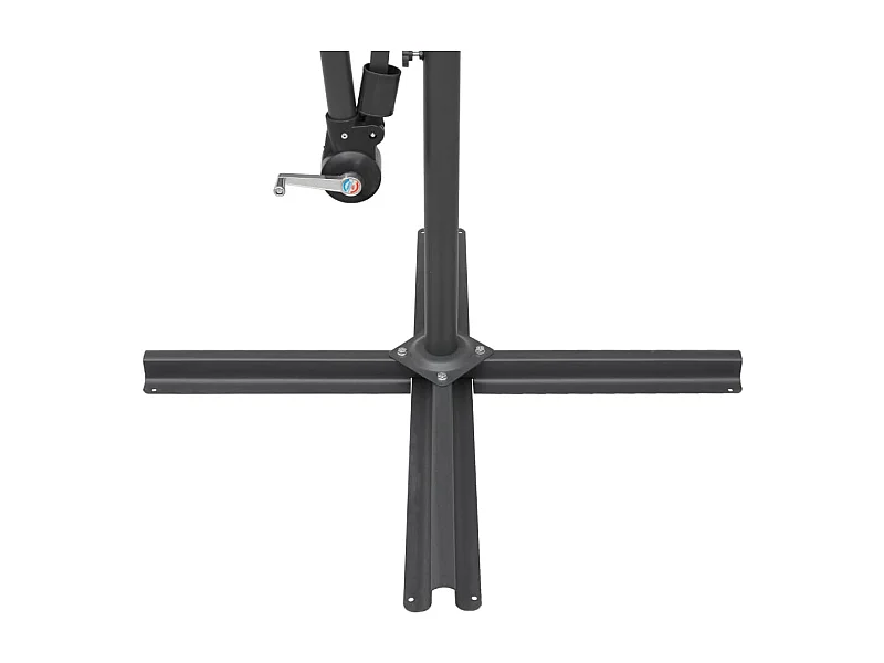 Lapua  Zweefparasol met aluminium paal 3 m bordeauxrood